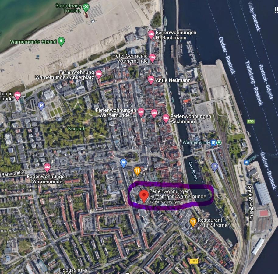 Meeresbriese Warnemuende Росток Екстериор снимка